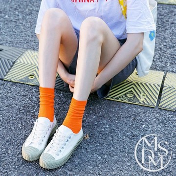 【MDMS】襪子 韓系 全棉 長襪 短襪 隱形襪 中筒襪 彈性襪 女 A077