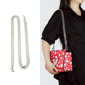 現貨 包包鏈條配件 高檔鋅合金斜背包鏈條 金屬鏈條 包包背帶 包包配件 包帶 肩帶五金鏈條 鏈條背帶 包包鏈條 替換包鏈