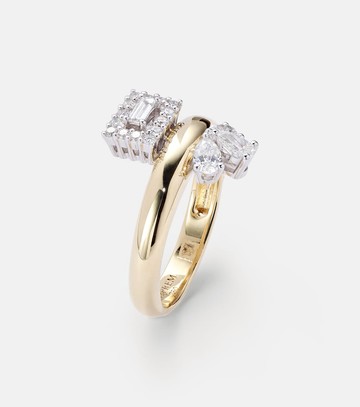 Yeprem Golden Strada 18kt gold ring with diamonds