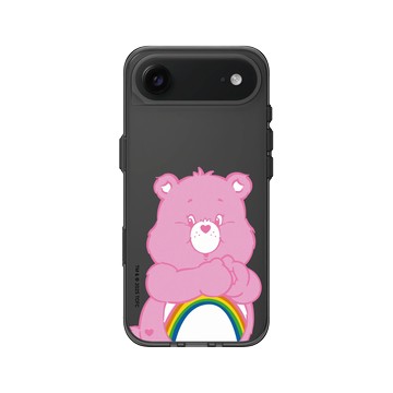 iPhone Air Clear (相機按鈕) 酷墨灰 - Care Bears - Cheer Bear