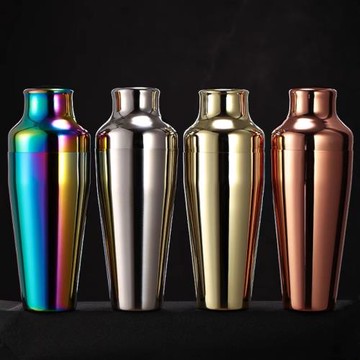 酒吧達人法式二段式調酒壺流線扣杯調酒器雪克壺搖酒壺shaker酒具