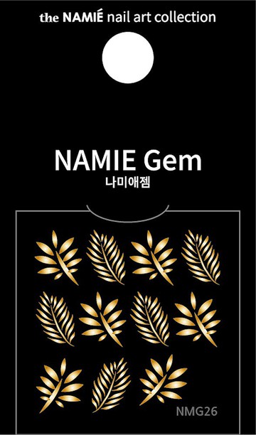 【專業用】NAMIE Gem 美甲裝飾藝術貼紙 Normal Metallic 26
