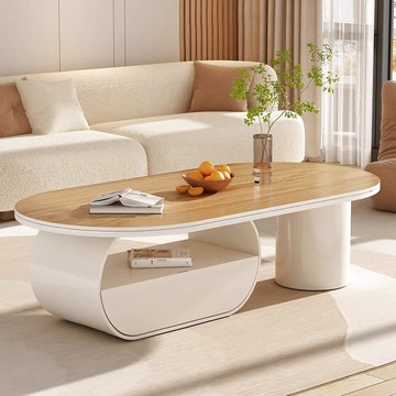 免運/開立發票 奶油風巖板茶幾客廳家用小戶型輕奢高級感桌子電視柜組合2024新款 最低價 快速出貨