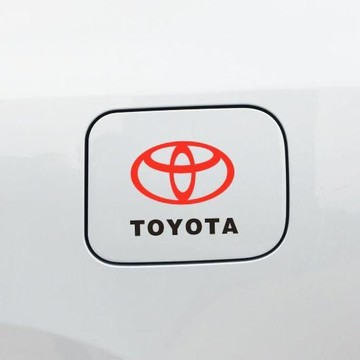 【現貨】個性豐田改裝凱美瑞威馳RAV4卡羅拉銳志油箱蓋裝飾車貼汽車貼紙【尚宜汽配】
