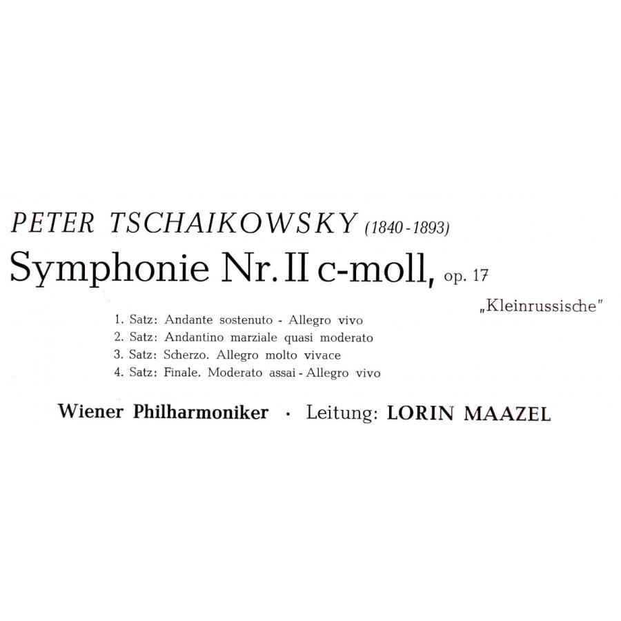 中古LPレコードTchaikovsky：Symphony No.2