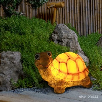 🔥臺灣發貨🔥可愛造型太陽能動物燈仿真卡通外別墅庭院園林防雨造型田園草坪燈