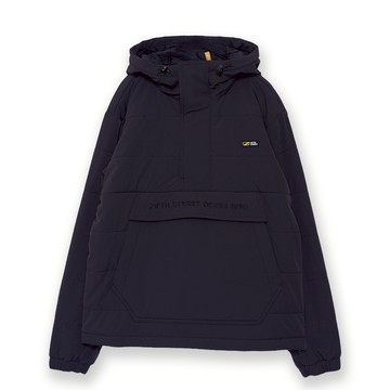 5th STREET｜中性｜保暖鋪棉帽T｜黑色