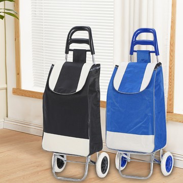 enne輕便型爬梯折疊購物買菜車/二色任選(置物推車/菜籃車/手推車/可拆洗)(s0115)