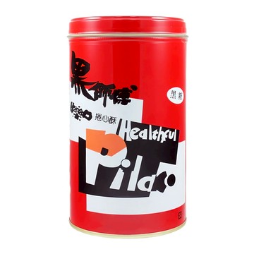 Healthful 黑師傅 捲心酥 黑糖  400g  1罐