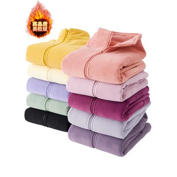 搖粒絨外套女款奧粒絨衛衣男裝2025新款加絨加厚抓絨衣保暖絨上衣