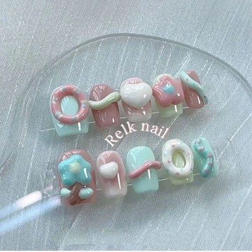🎀秋冬上新🎀美甲PVC塑形膠3D立體軟糖固態甲油膠DIY快速雕花膠透明浮雕捏捏膠