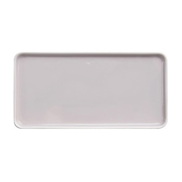 SSUEIM LEED系列 莫蘭迪陶瓷長方形淺盤 M  1個  粉色  24 x 12 x 1.5cm