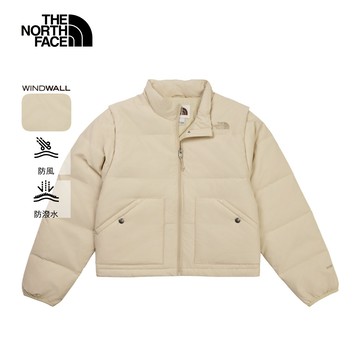 The North Face W M66 CONVERTIBLE LIGHT DOWN - AP 女 羽絨外套 NF0A8DUK3X4
