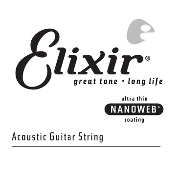 美國 Elixir 磷青銅 Nanoweb木吉他弦 第三弦 G弦 14122/14123/14124 小叮噹的店