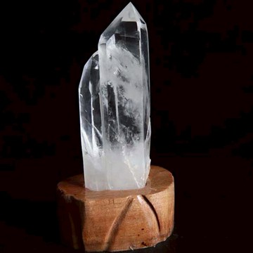 東海天然白水晶柱擺件居家裝飾辦公室頂梁柱手鏈消磁石六棱單晶柱