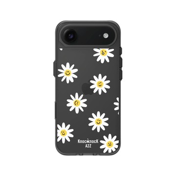 iPhone Air Clear (相機按鈕) 酷墨灰 - Knock Knock A2Z - 哈囉小小雛菊
