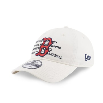NEW ERA 男女 9TWENTY LAYERED SCRIPT 波士頓紅襪 白 NE15169459