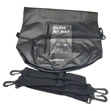 m square 防水圓桶包 15L 黑色  23 x 23 x 50cm