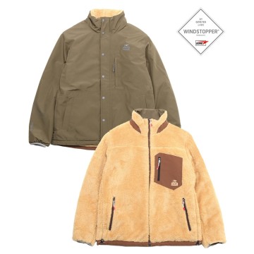 CHUMS 男Elmo Gore-Tex WINDSTOPPER Reversible Jacket雙面抗水外套綠