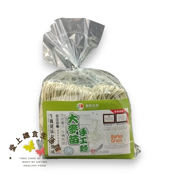 綠色生活 日曬 手工麵條600g 大麥苗/蕎麥/番茄 3種口味