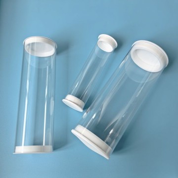 【店長推薦】 高透明PC管 透明硬管 塑料管 圓管 塑料包裝筒 帶蓋子 空心管 防塵套管 品質無憂