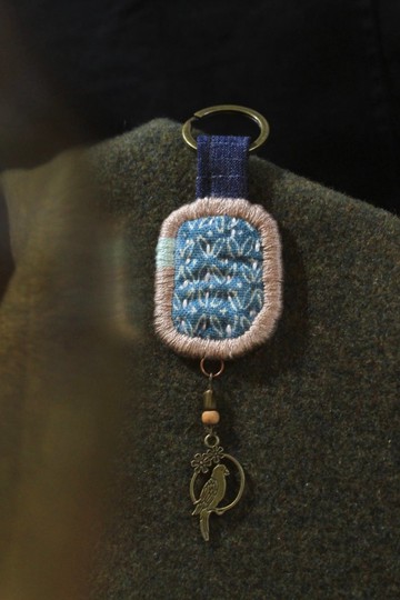 【 織野系列 】_晨露 . 純手工縫製吊飾