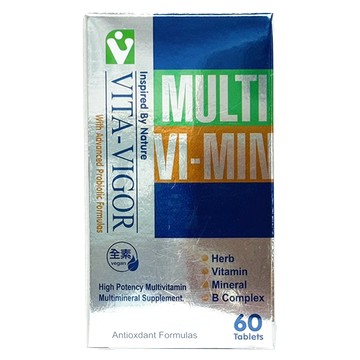 [維格VITA-VIGOR] 健寶維他 60錠 超級綜合營養草本加強維他命