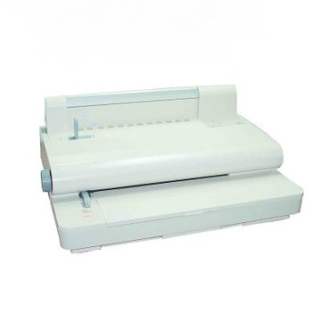 【BAS 霸世牌】壓條裝訂機 10孔壓條 裝訂厚度5cm 電動打孔/電動裝訂 /台 WB-4000