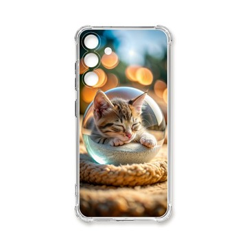 S24 系列殼 TRON 三星 S24 PLUS 水晶球裡的動物們-1 四角防摔殼 手機殼