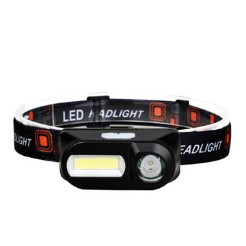 OSAKI OS-TD631 XPE+COB強光雙光源充電式頭燈 三檔調光 雙燈模式 強效防水 彈性頭帶