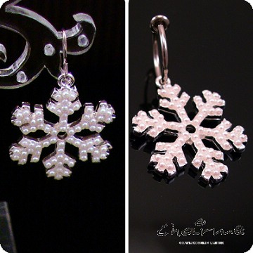 Charme~~聖誕小品~~雪花~珍珠限量版