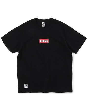 【毒】CHUMS 經典素面 短T 黑色【領券折222｜Cube卡+APP下單最高10%回饋】