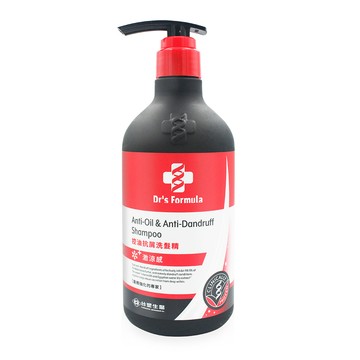 Dr's Formula 控油抗屑洗髮精 (升級激涼感) 三代 580g