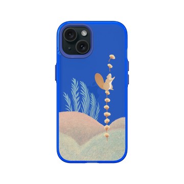 iPhone 15 Clear 激光藍 - 欣蒂小姐 Miss Cyndi - 松子嬉春