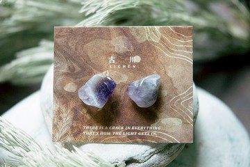 CRACK | 礦物系耳環 |  EARRINGS