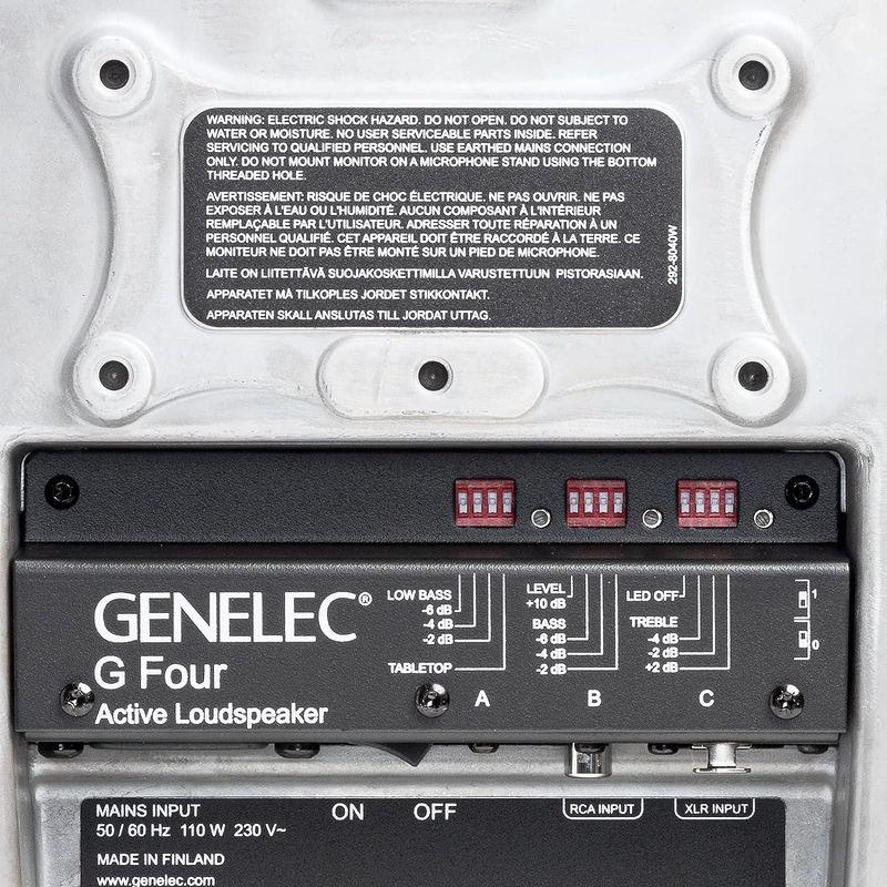 モニタースピーカー Genelec ジェネレック G Four アクティブスピーカー (1本) (RAWフィニッシュ)