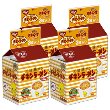 NISSIN 日清 元祖雞汁麵 迷你小雞麵 20g  12包