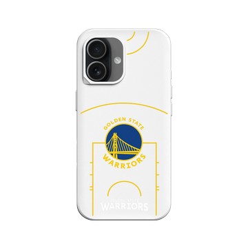 iPhone 17 SolidX 白 - NBA - 球場系列-金州勇士 Golden State Warriors - Court