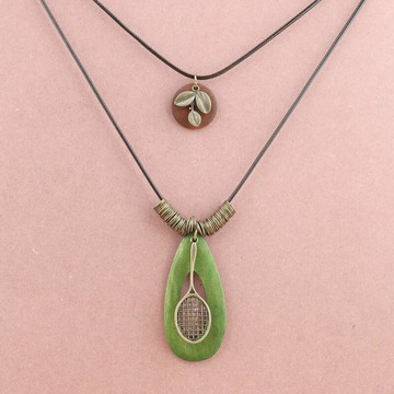 毛衣掛飾羽毛球拍運動愛好者個性禮品創意時尚百搭衣服配飾毛衣鏈