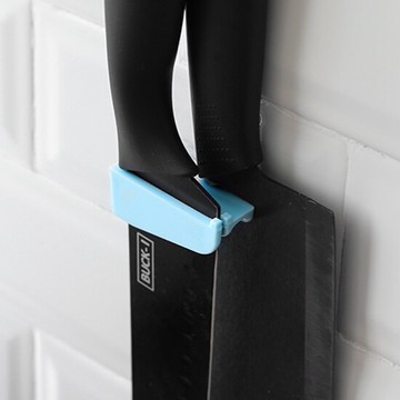 刀架 收納架 置物架 菜刀 菜刀架 刀座 刀具架 插刀架 廚房 免打孔 壁掛 可拆洗 可移動 黏貼式 背膠居家 防水 刀架 MY COLOR【G081】