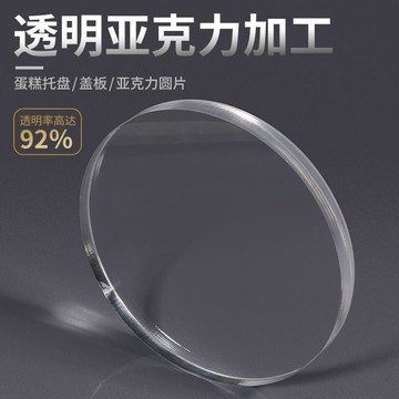 🥇臺灣熱賣🥇亞克力圓片無膠定製diy杯墊透明蓋玩偶底座車載底座亞克力貼片