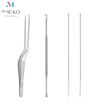 MEKO 挖耳棒3件組 耳夾/耳扒/挖耳勺/掏耳棒【官方旗艦店】