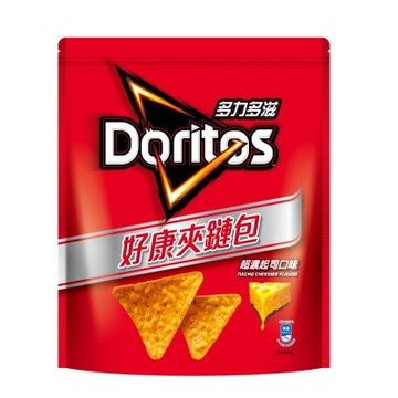 多力多滋夾鏈包 超濃起司口味玉米片300g/袋