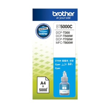 BROTHER BT5000 C/M/Y 原廠 彩色墨水 單瓶入