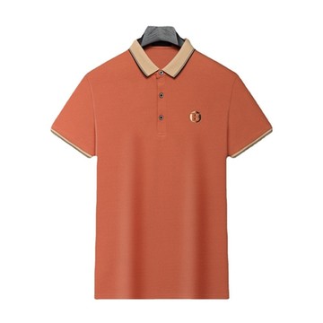 [巴黎精品] 現貨+預購 POLO衫男短袖上衣男裝襯衫男短袖T恤高爾夫球衫吸濕排汗男襯衫-拼色領刺繡休閒寬鬆男裝6色a1ff40