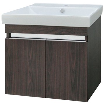 ST82608056黑檀木面盆置物櫃不銹鋼60CM