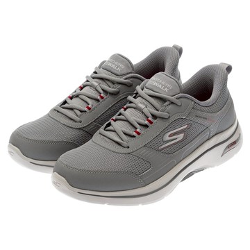 SKECHERS 男款 GO WALK ARCH FIT 2.0 健走鞋 216650LTGY US 8.5  灰色  26.5cm