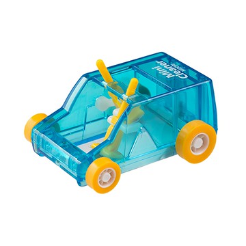 日本MIDORI Mini Cleaner 清潔小車 65613 藍色 桌面清潔好幫手  1個