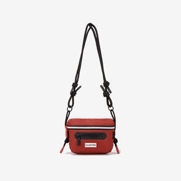 Play尼龍隨行腰包-磚紅色