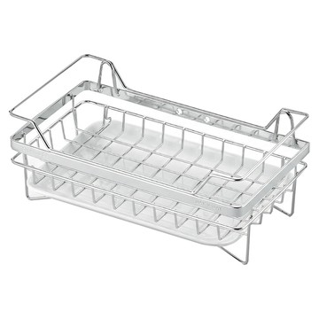 DAY&DAY 日日家居 海棉置物架 304不鏽鋼  銀色  1個